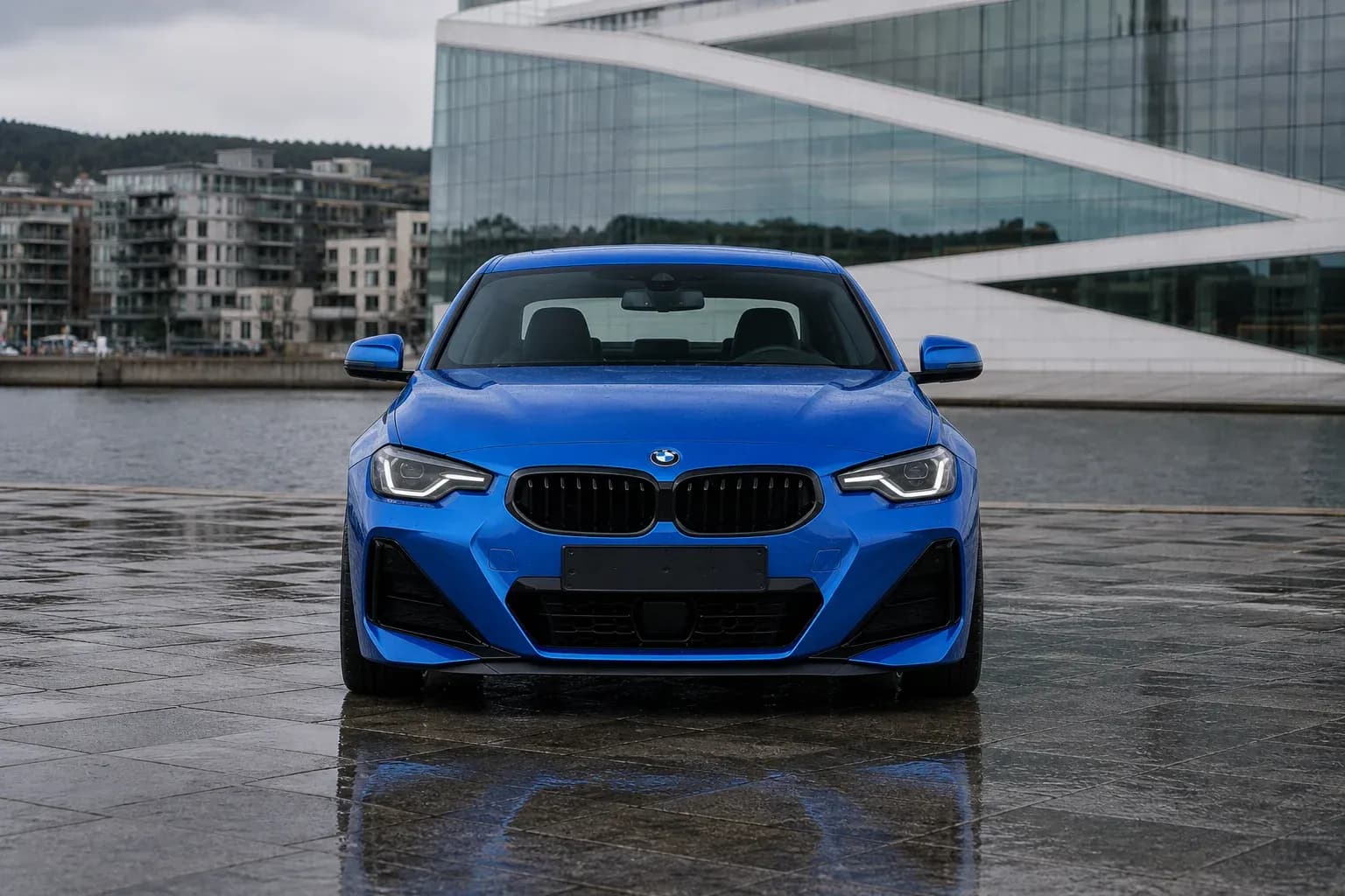 2025 BMW 2 Series with EW-O-BL-009 wheel, front 0 view