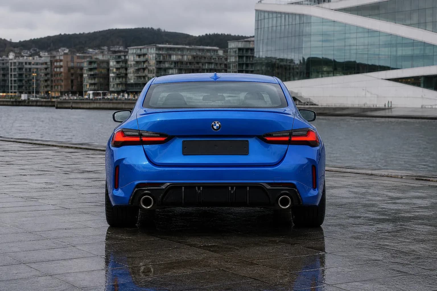 2025 BMW 2 Series with EW-O-BL-009 wheel, rear 0 view