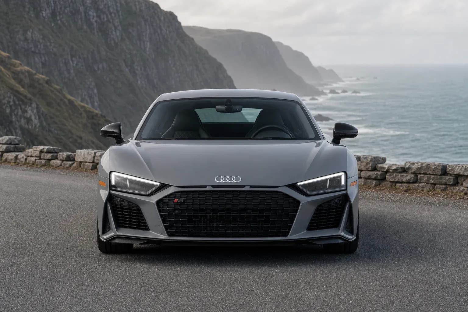 2024 Audi R8 with EW-O-BL-011 wheel, front 0 view