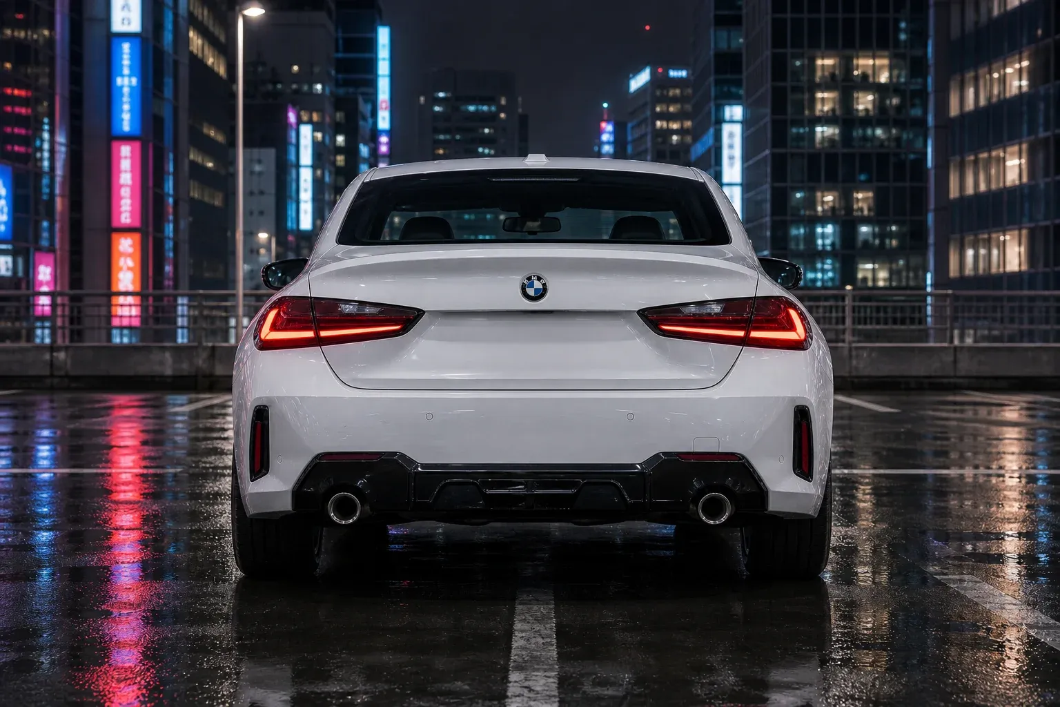 2025 BMW 2 Series with EW-O-BL-013 wheel, rear 0 view