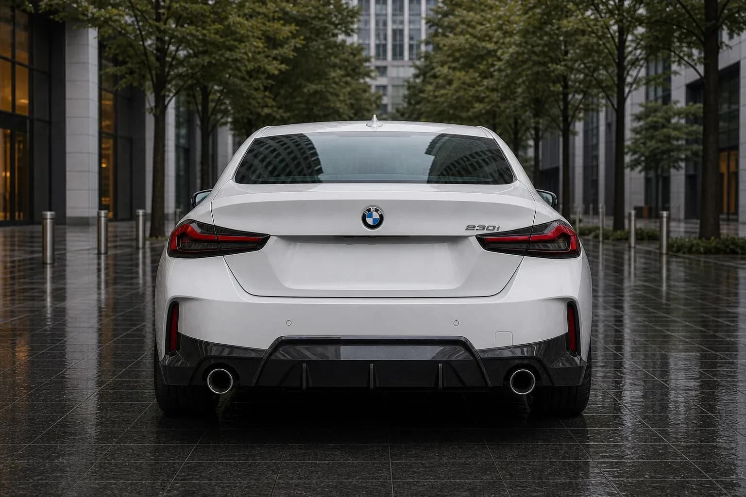 2025 BMW 2 Series with EW-O-BL-014 wheel, rear 0 view