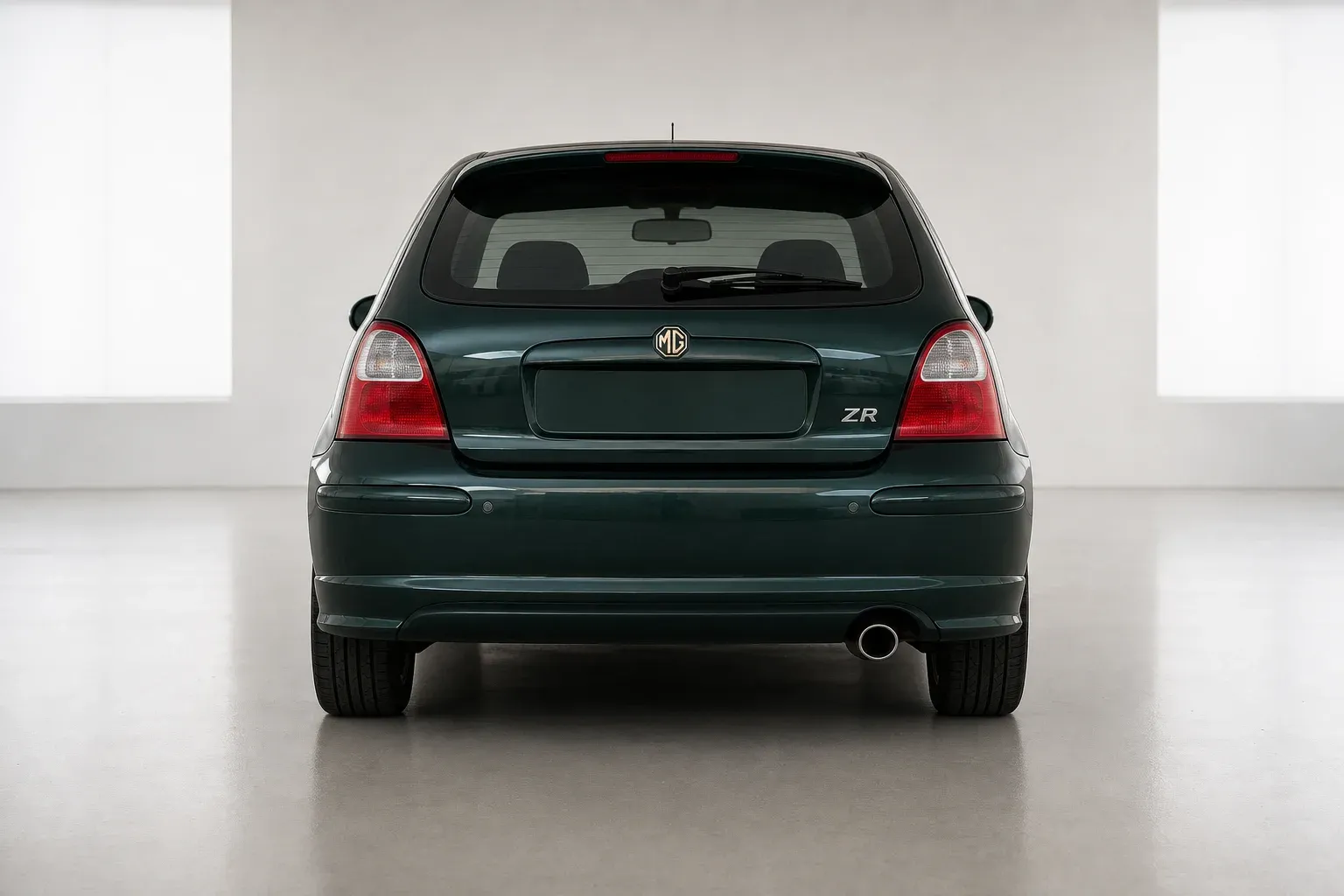 2005 MG ZR with EW-P-CS-002 wheel, rear 0 view