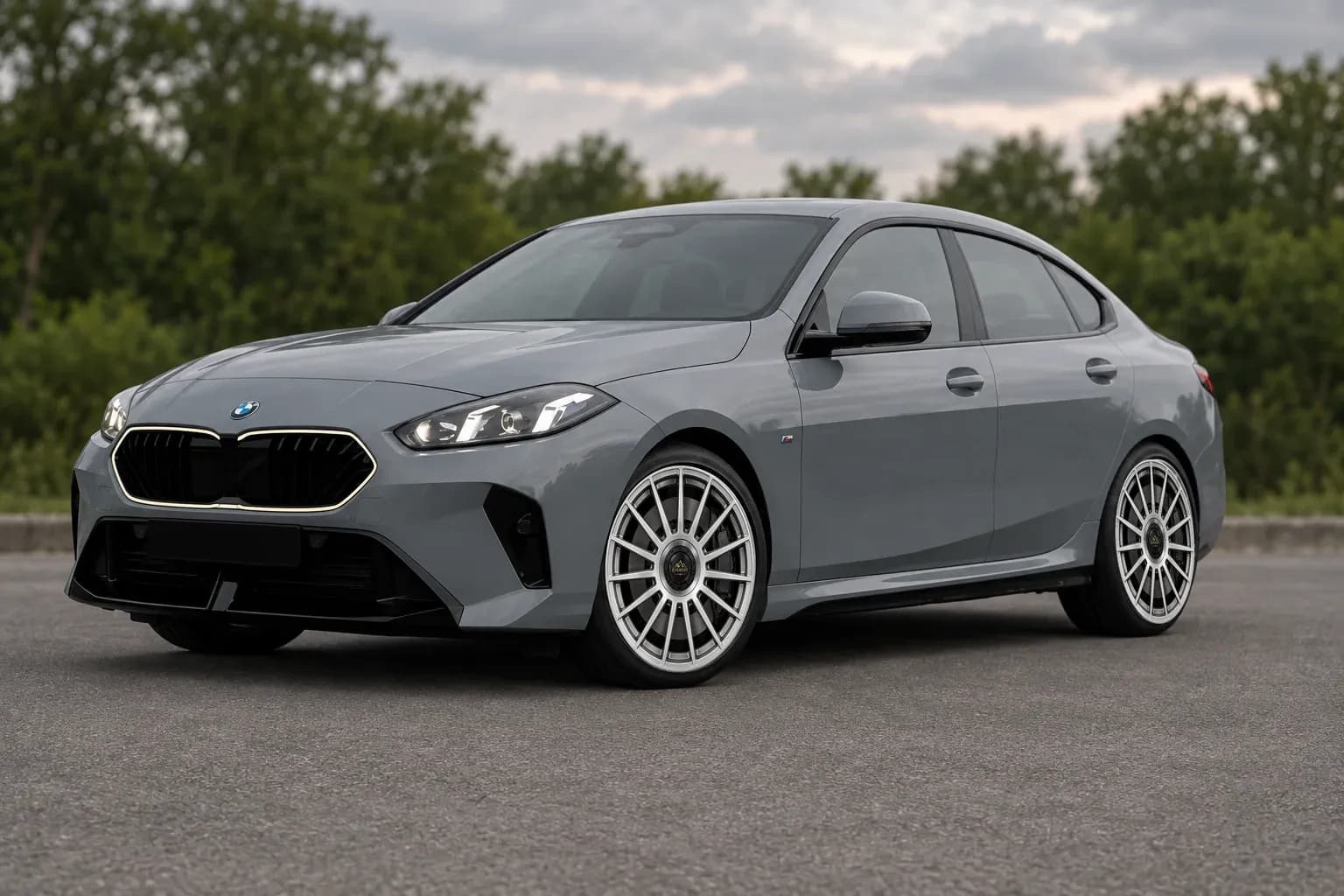 2025 BMW 2 Series with EW-P-CS-003 wheel, front right 45 view