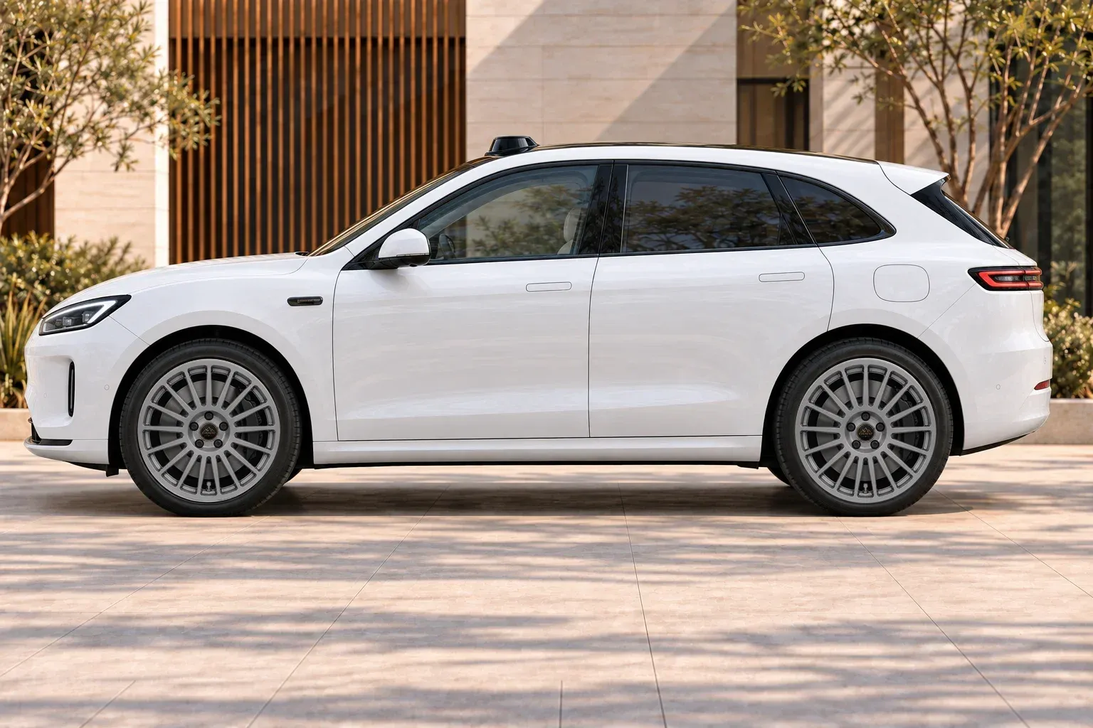2025 Aito M5 Ultra with EW-P-CS-004 wheel, side profile view