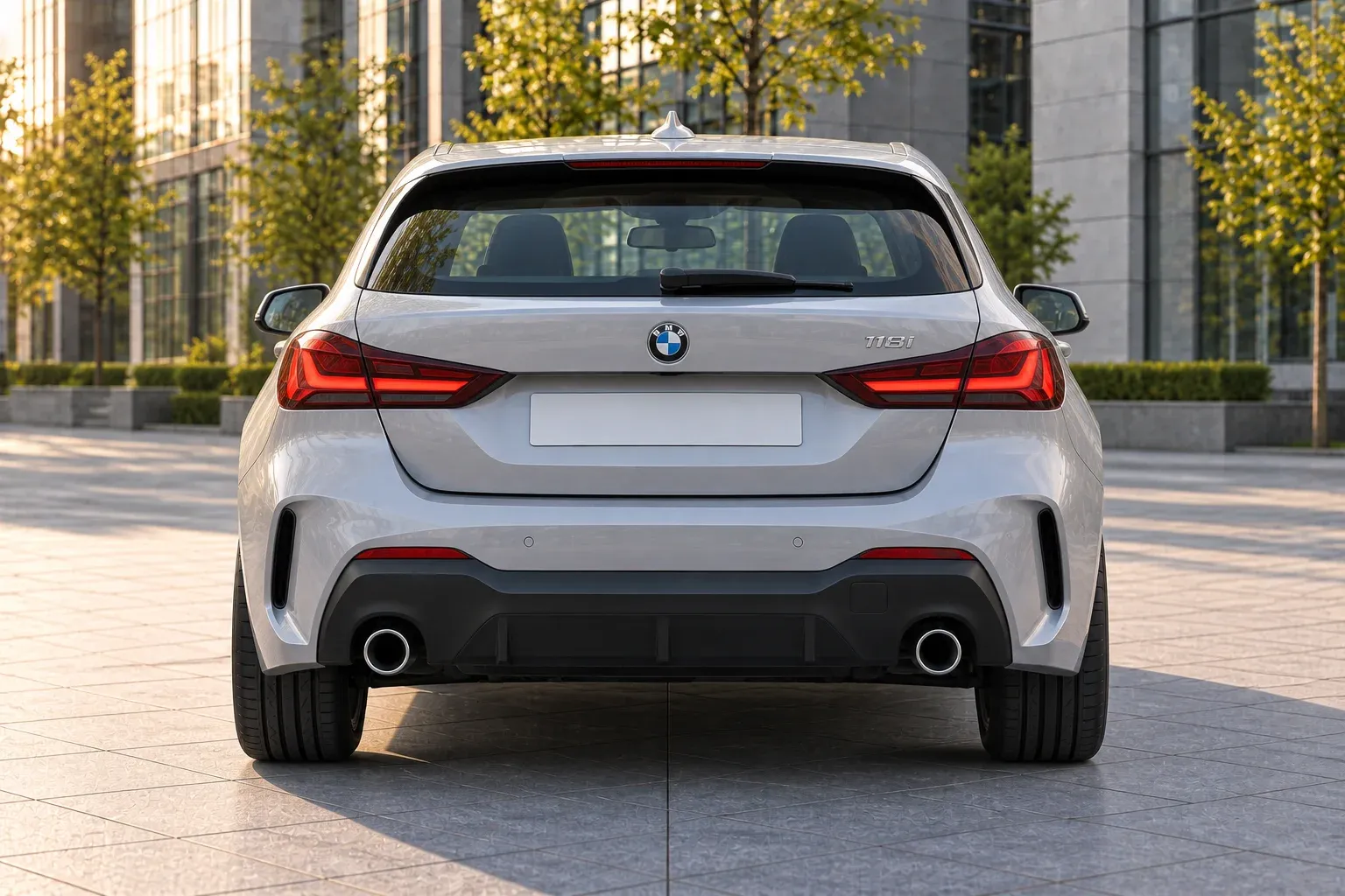2019 BMW 1 Series with EW-P-CS-004 wheel, rear 0 view