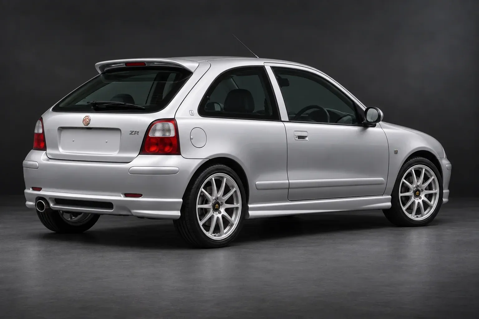 2003 MG ZR with EW-P-FF-002 wheel, rear right 45 view