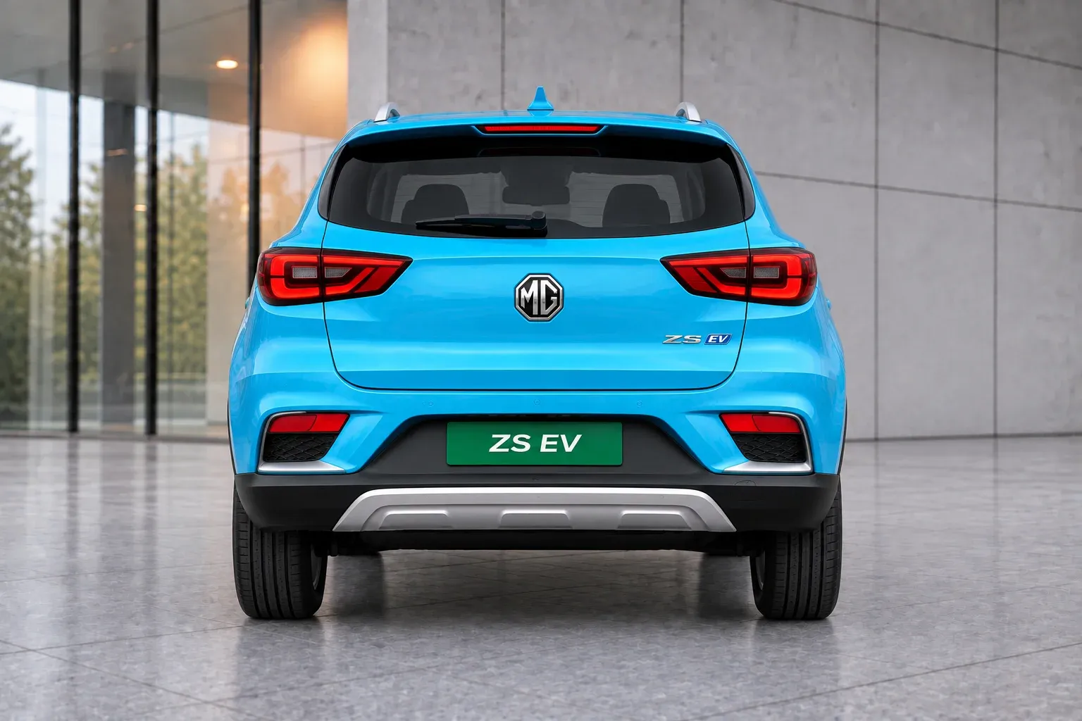 2019 MG ZS with EW-P-FF-002 wheel, rear 0 view
