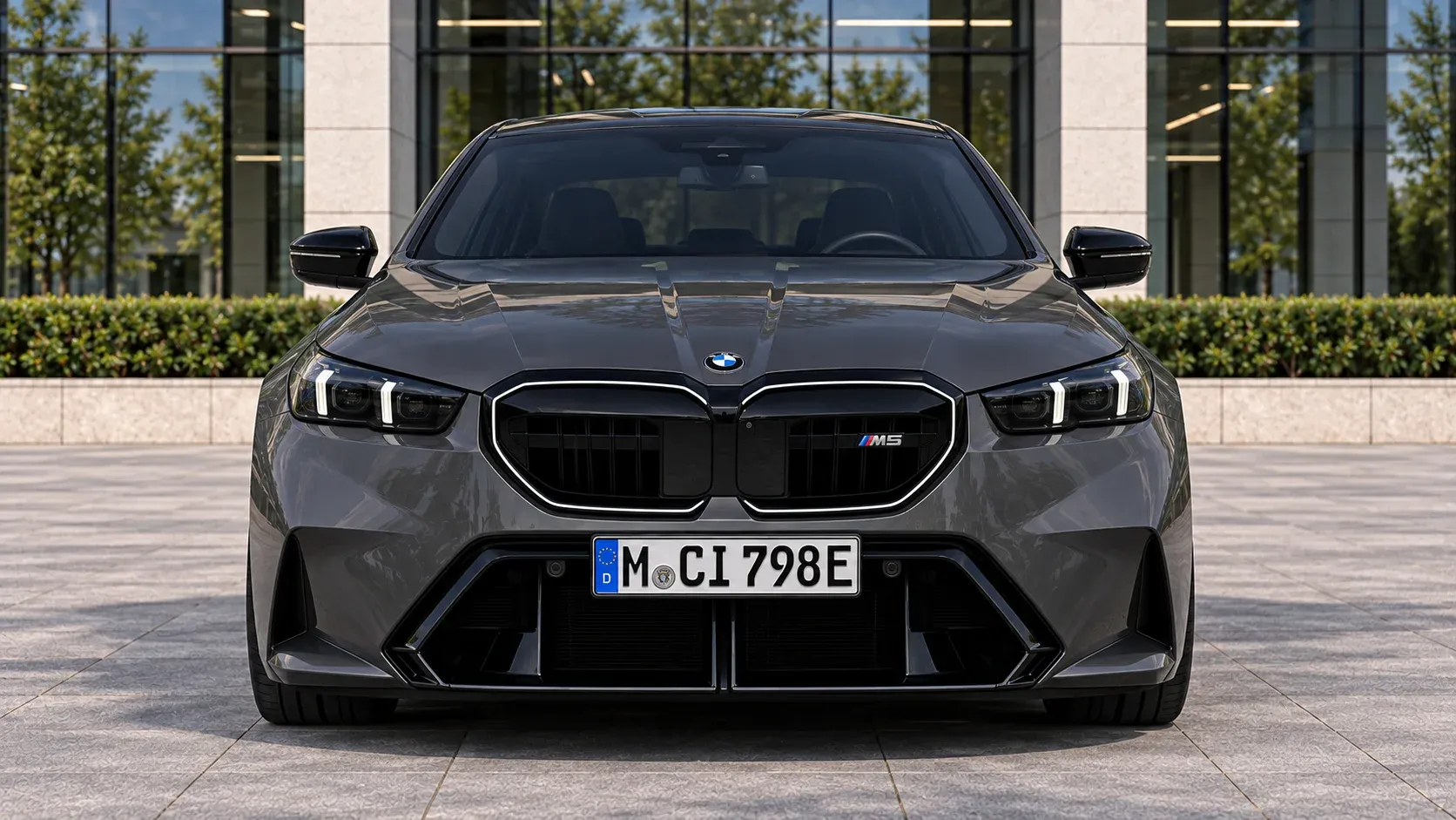 2025 BMW M5 with EW-P-FF-005 wheel, front 0 view