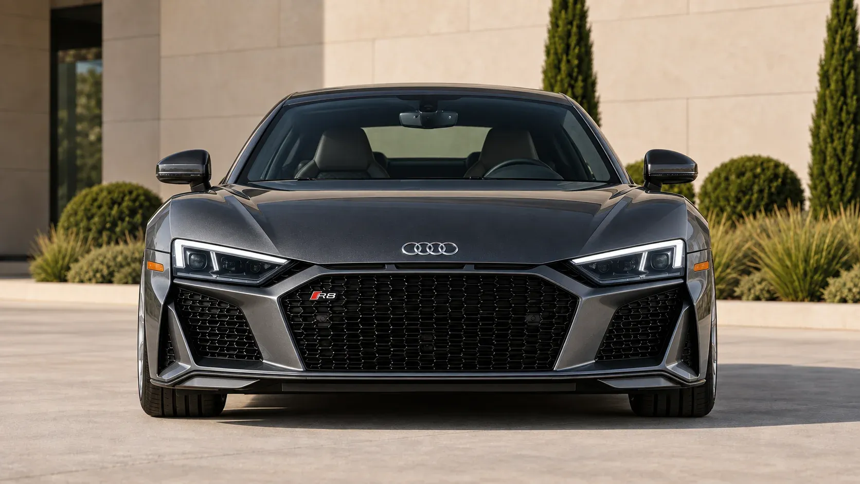 2024 Audi R8 with EW-P-FF-007 wheel, front 0 view