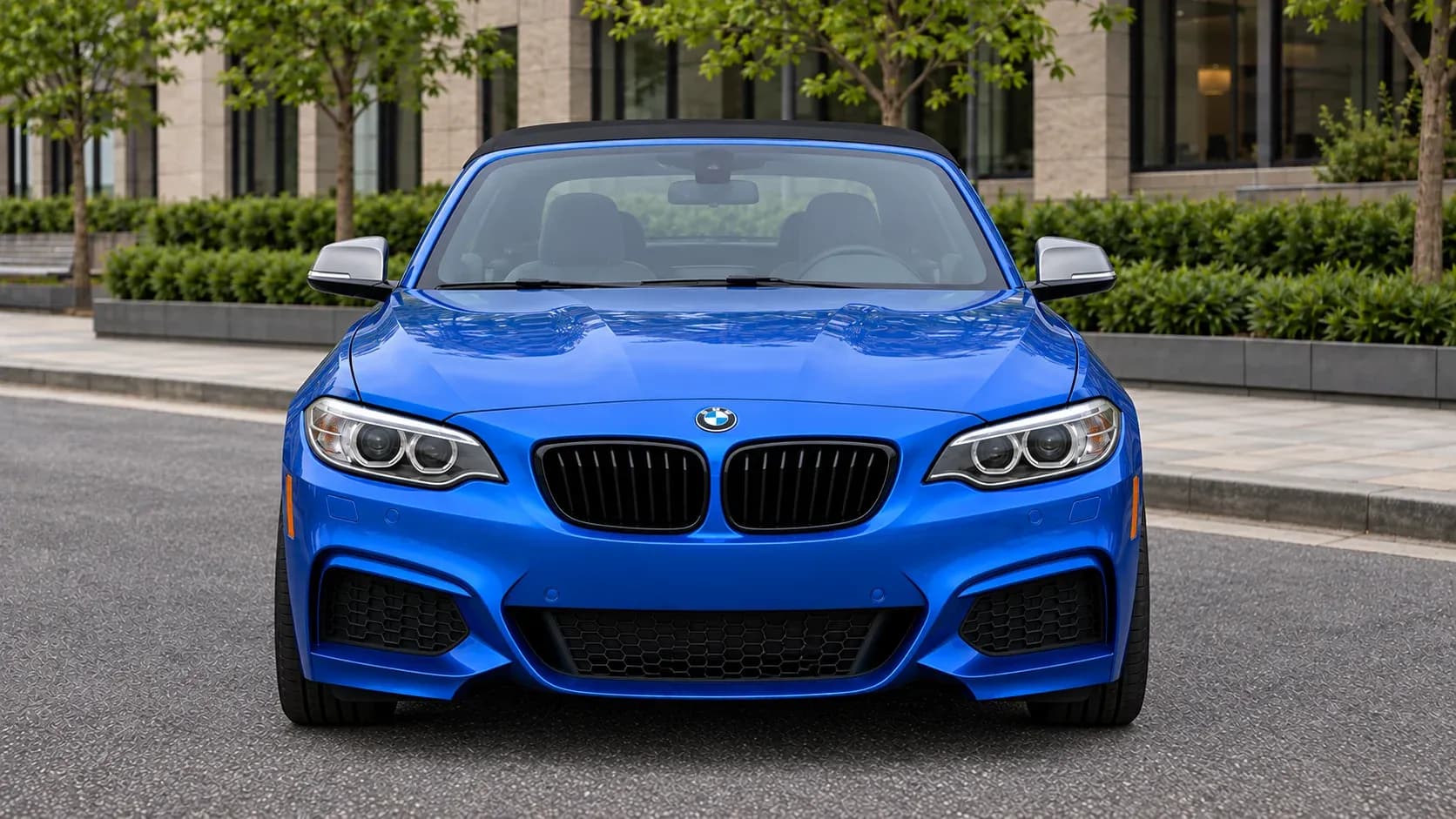 2015 BMW 2 Series with EW-P-FF-007 wheel, front 0 view