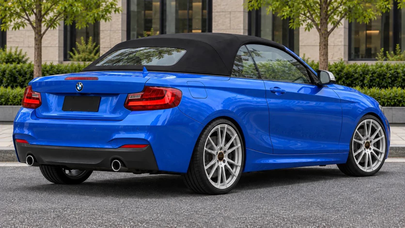 2015 BMW 2 Series with EW-P-FF-007 wheel, rear right 45 view