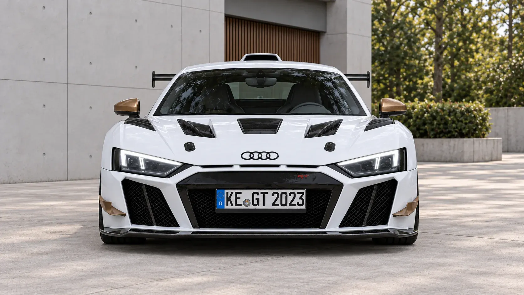 2024 Audi R8 with EW-P-FF-008 wheel, front 0 view