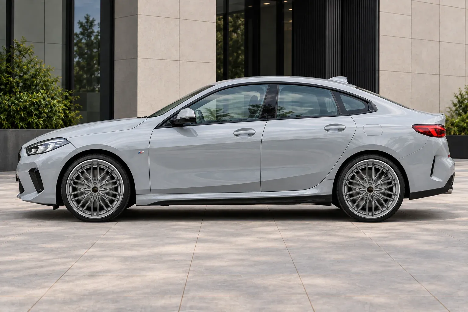 2020 BMW 2 Series with EW-P-FF-009 wheel, side profile view
