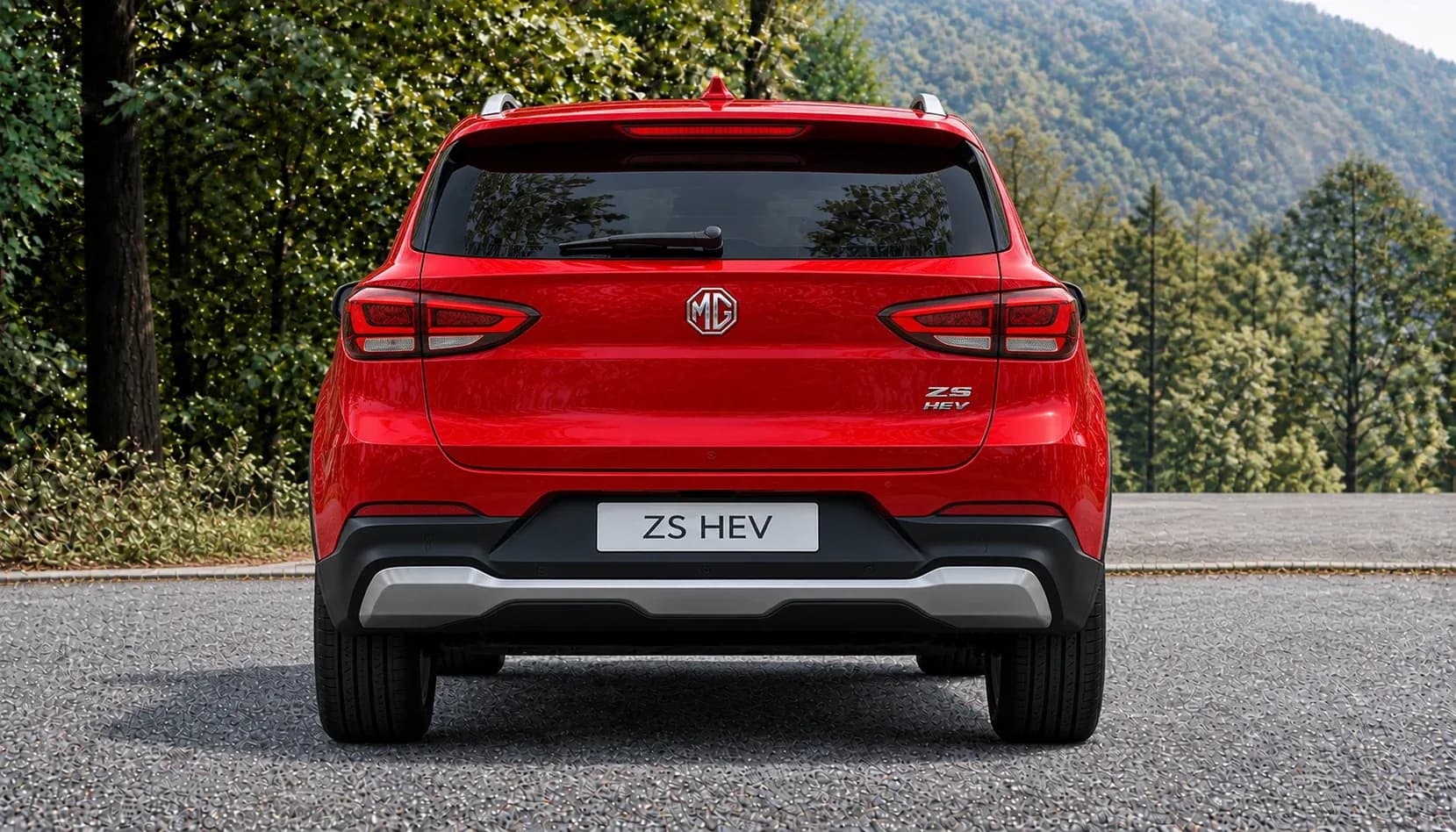 2025 MG ZS with EW-P-FF-010 wheel, rear 0 view
