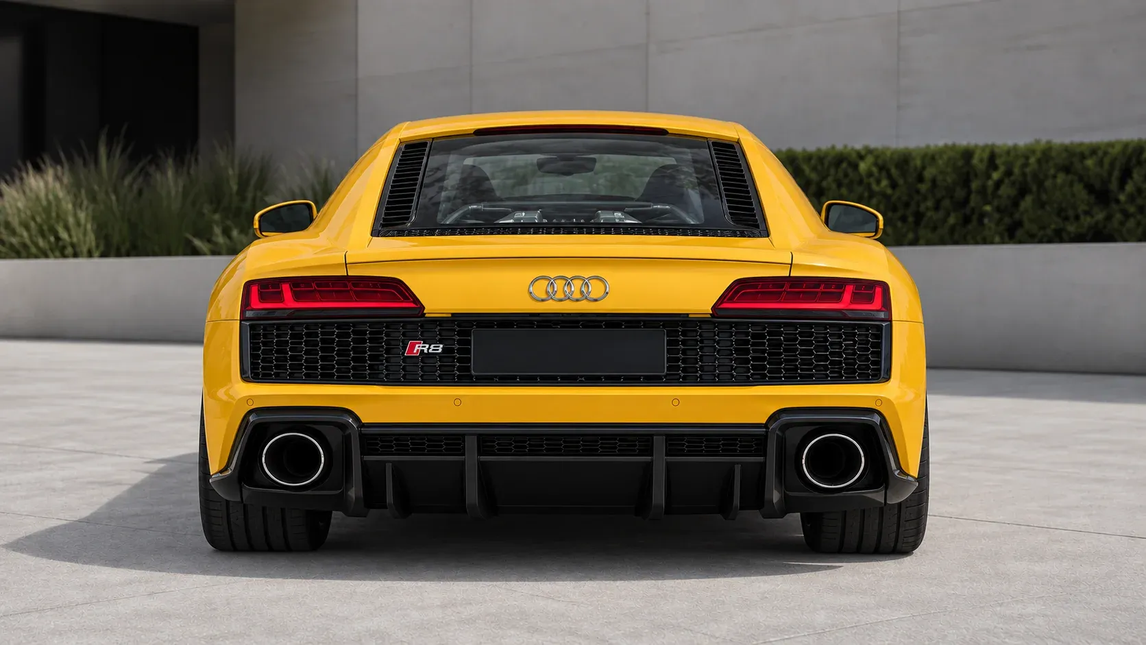 2024 Audi R8 with EW-P-FF-012 wheel, rear 0 view