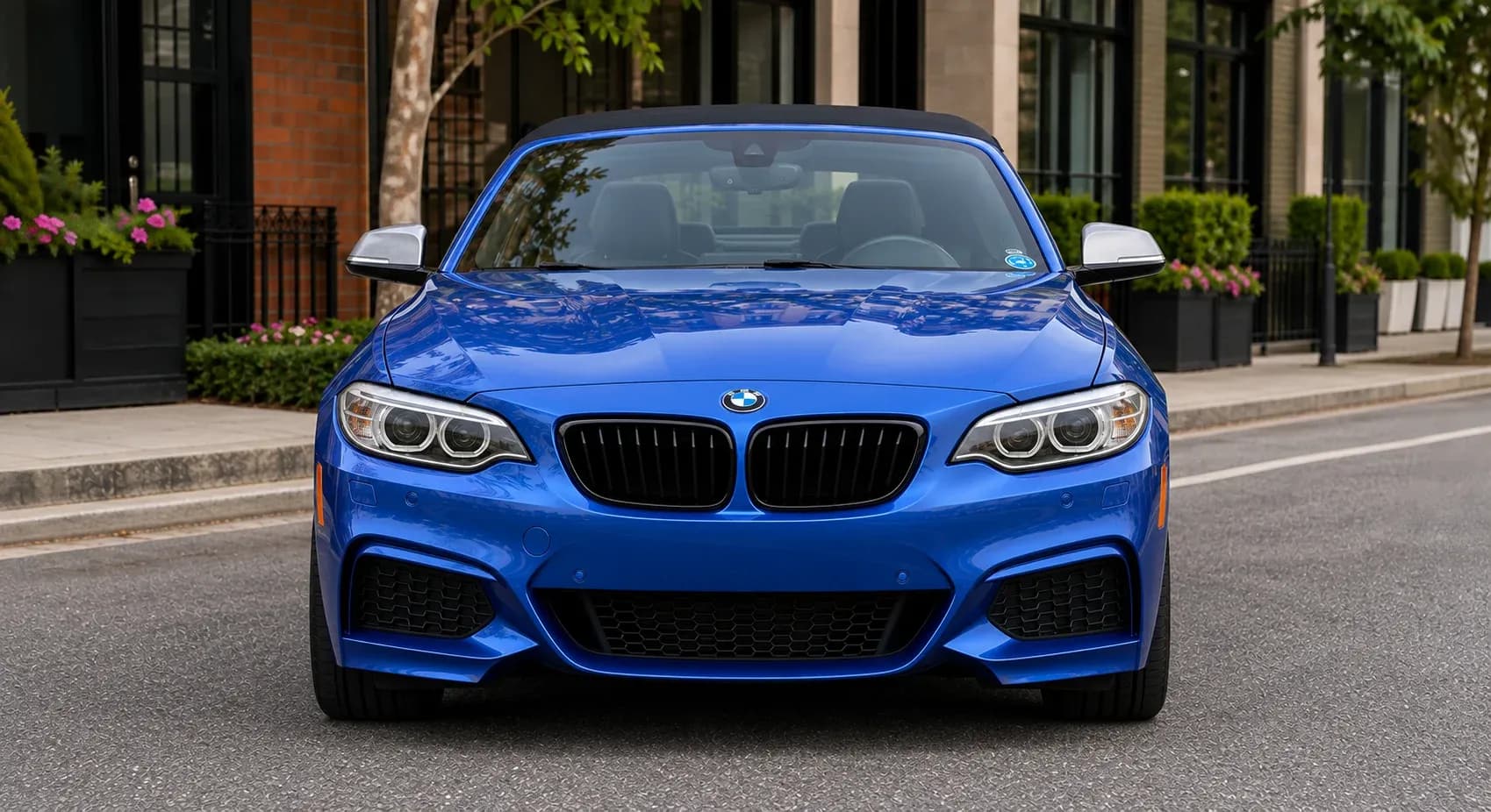 2015 BMW 2 Series with EW-P-FF-012 wheel, front 0 view