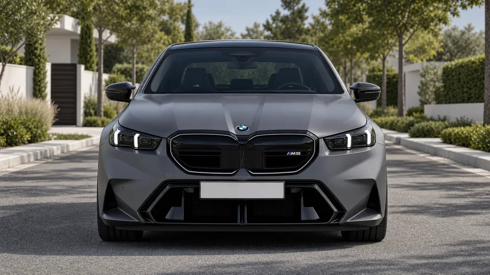 2025 BMW M5 with EW-P-FF-012 wheel, front 0 view