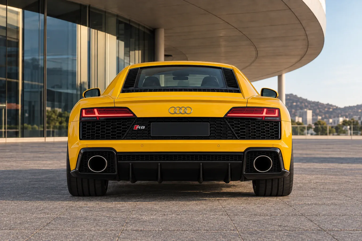 2024 Audi R8 with EW-P-FF-013 wheel, rear 0 view