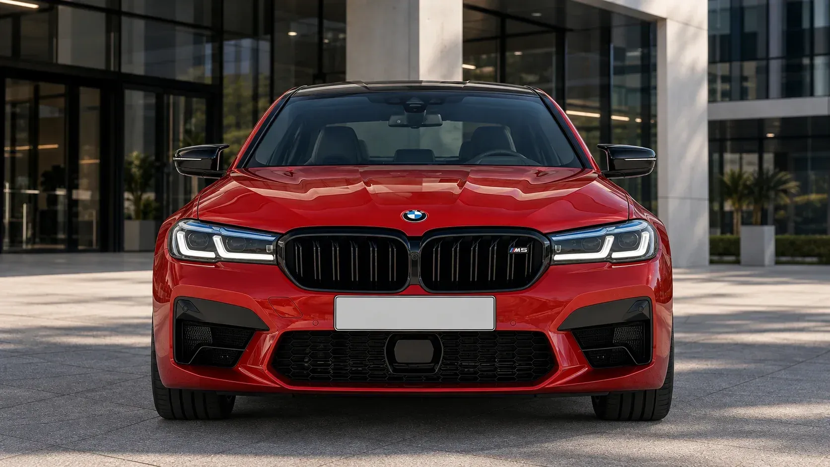 2021 BMW M5 with EW-P-FF-013 wheel, front 0 view