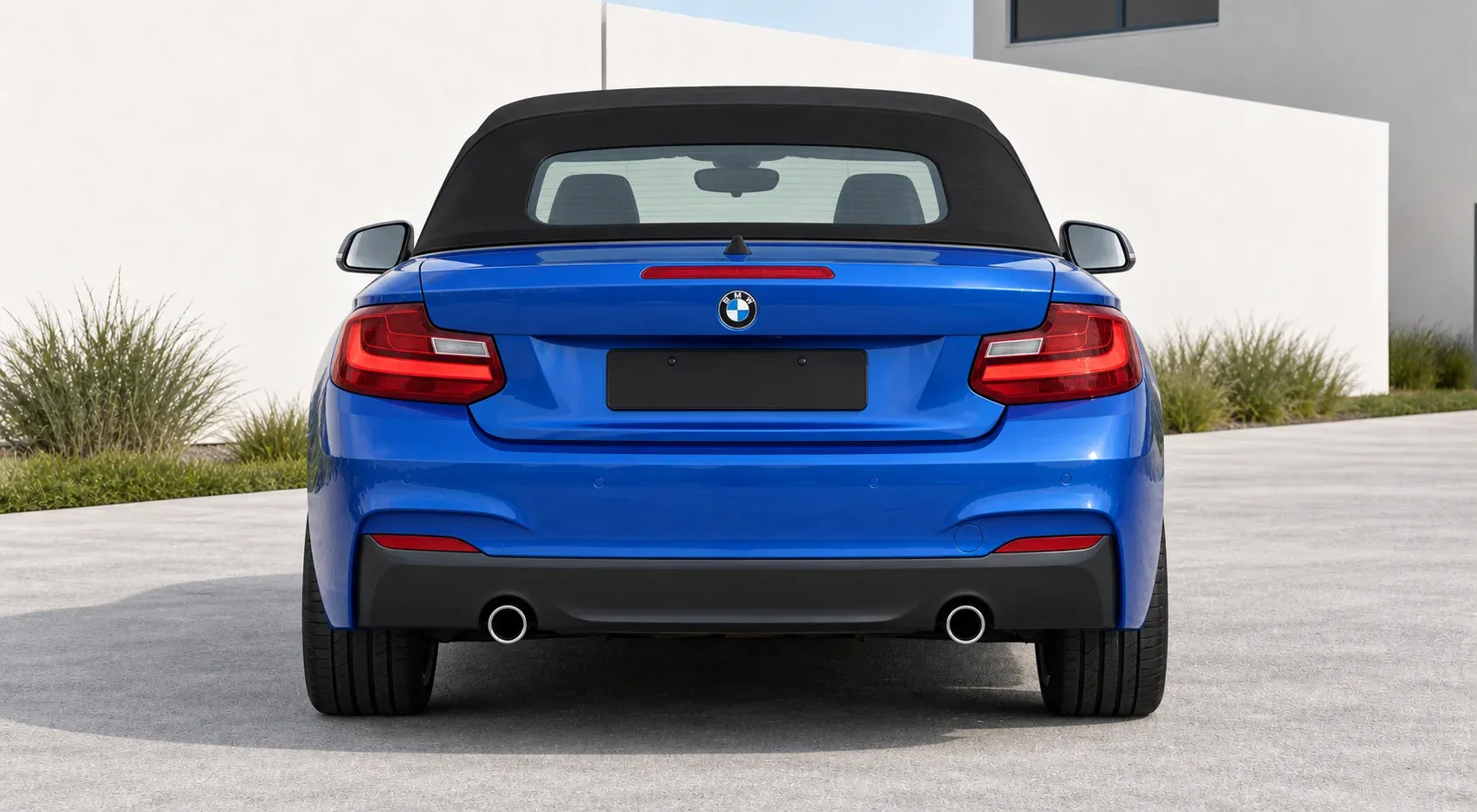 2015 BMW 2 Series with EW-P-FF-014 wheel, rear 0 view