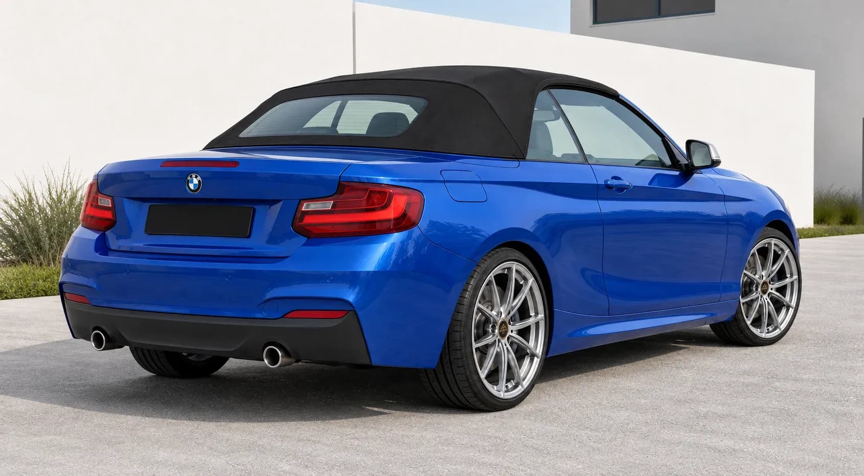 2015 BMW 2 Series with EW-P-FF-014 wheel, rear right 45 view