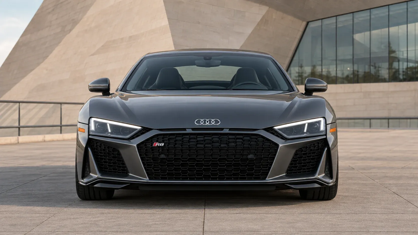 2024 Audi R8 with EW-P-MF-001 wheel, front 0 view