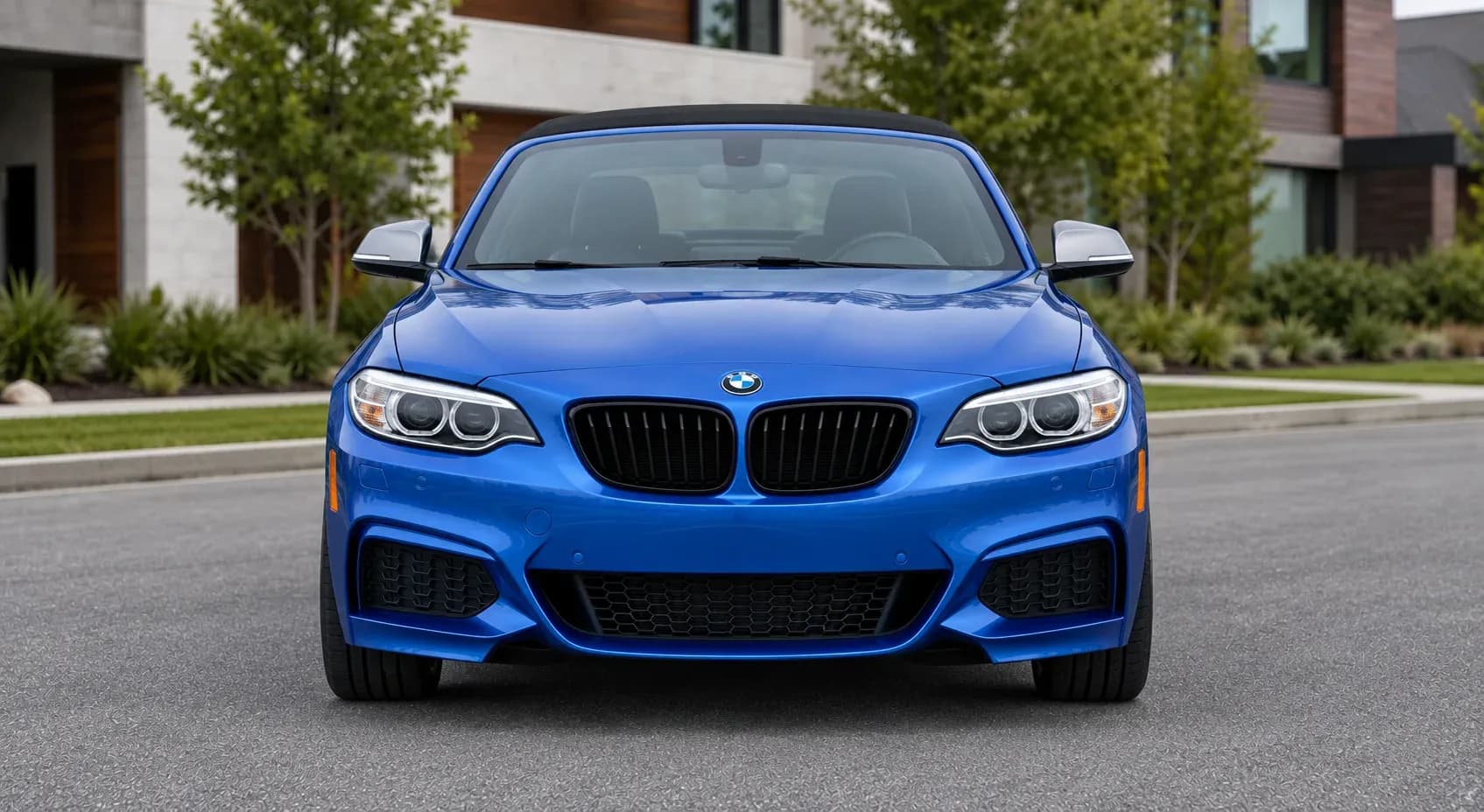 2015 BMW 2 Series with EW-P-MF-001 wheel, front 0 view