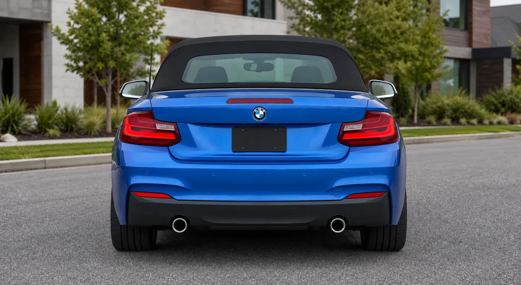 2015 BMW 2 Series with EW-P-MF-001 wheel, rear 0 view