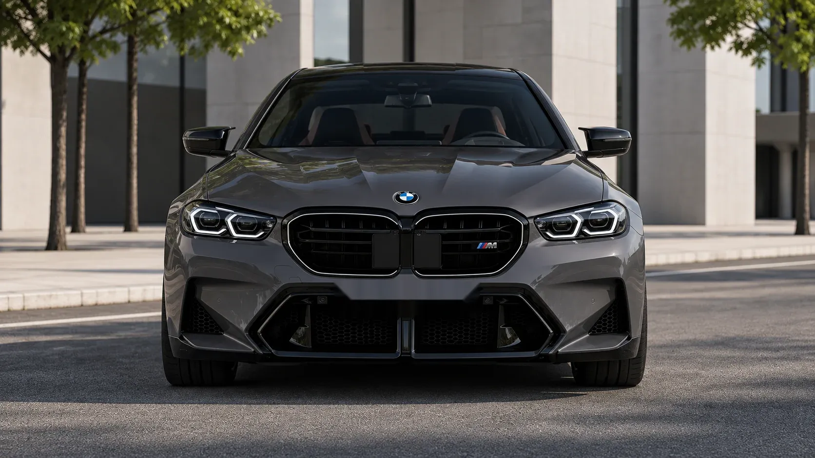 2018 BMW M5 with EW-P-MF-001 wheel, front 0 view