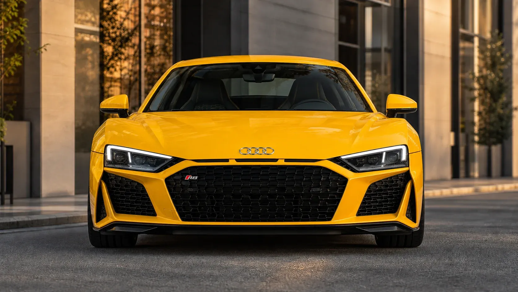 2024 Audi R8 with EW-P-MF-002 wheel, front 0 view