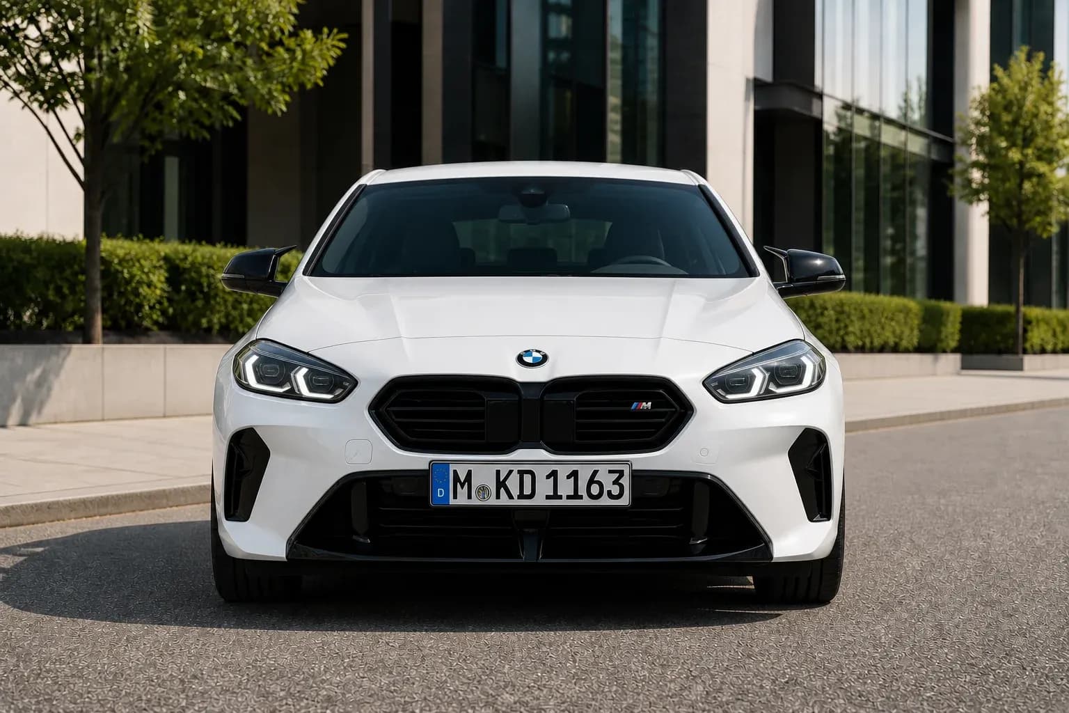 2019 BMW 1 Series with EW-P-MF-004 wheel, front 0 view