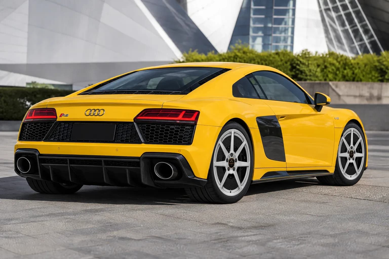 2024 Audi R8 with EW-P-MF-005 wheel, rear right 45 view