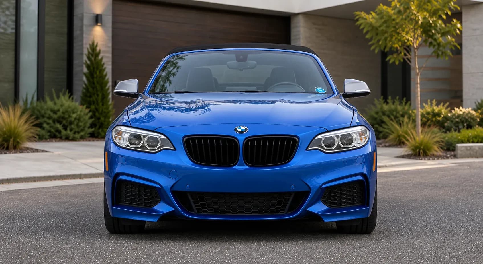 2015 BMW 2 Series with EW-P-MF-005 wheel, front 0 view