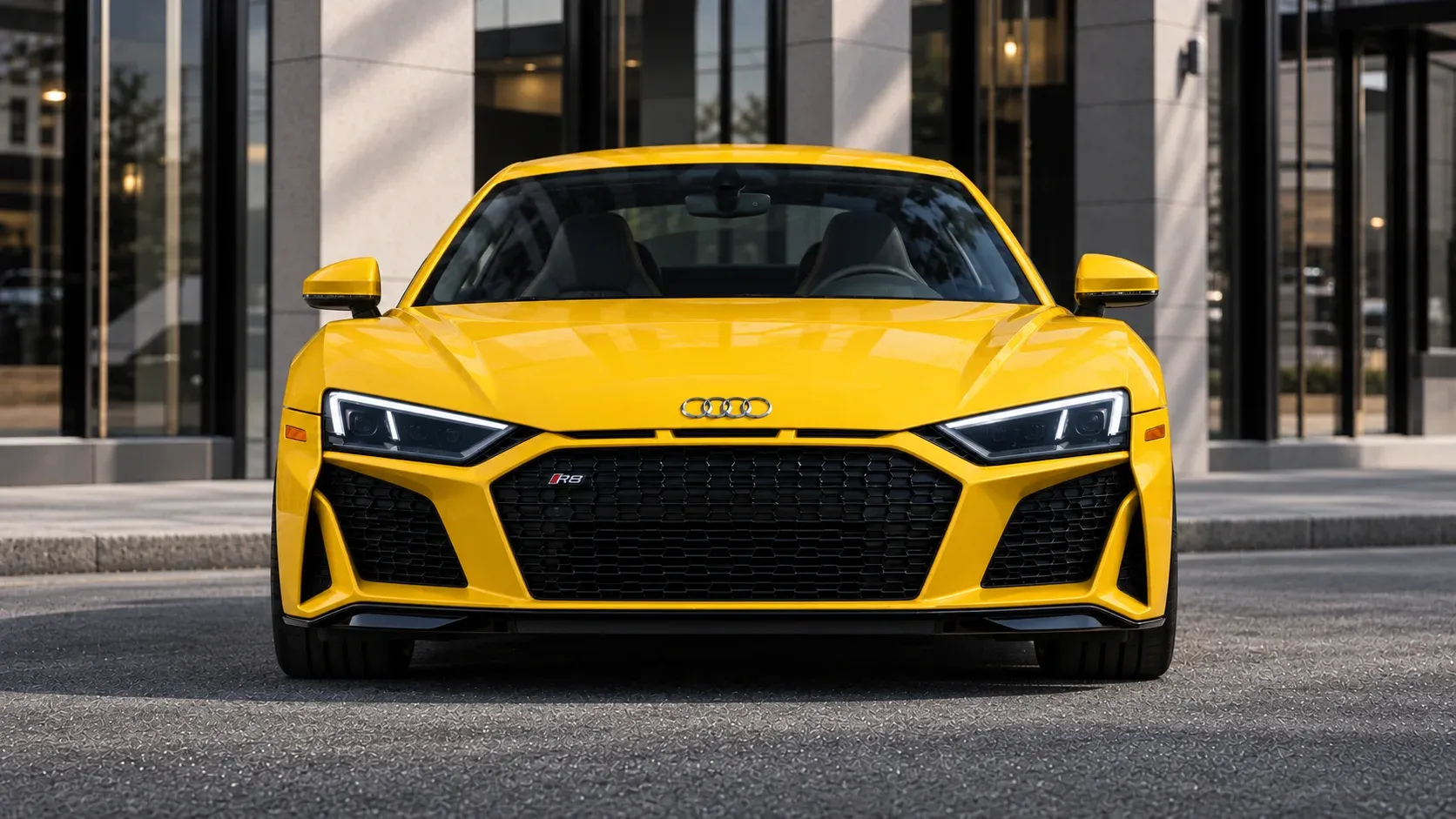 2024 Audi R8 with EW-P-MF-006 wheel, front 0 view