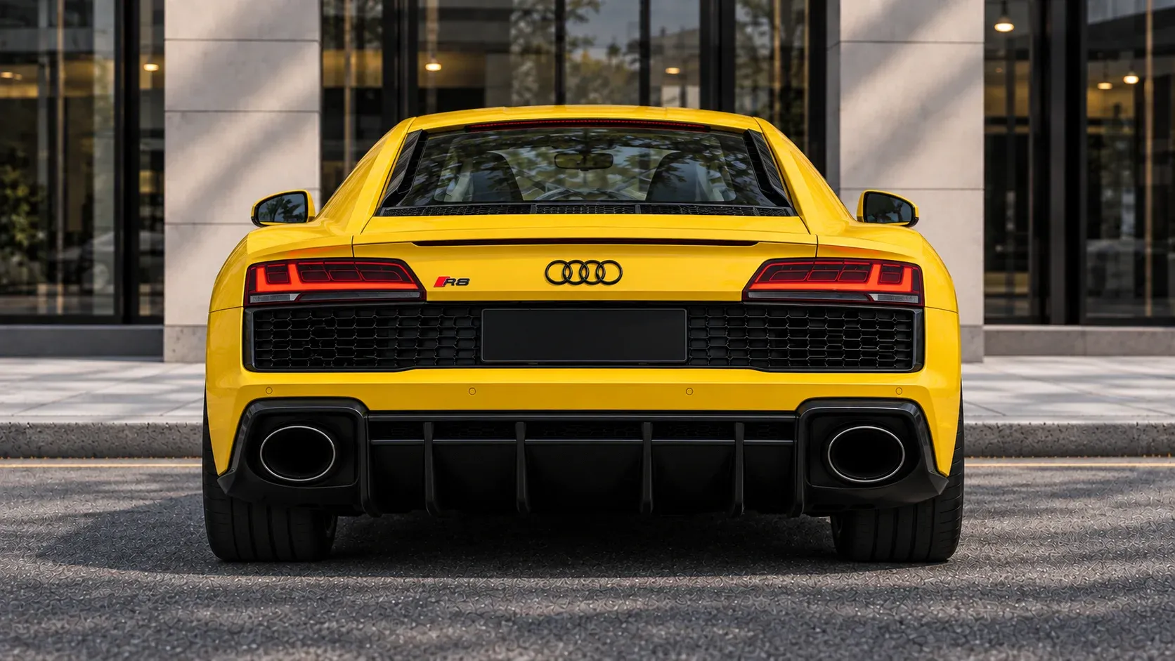 2024 Audi R8 with EW-P-MF-006 wheel, rear 0 view
