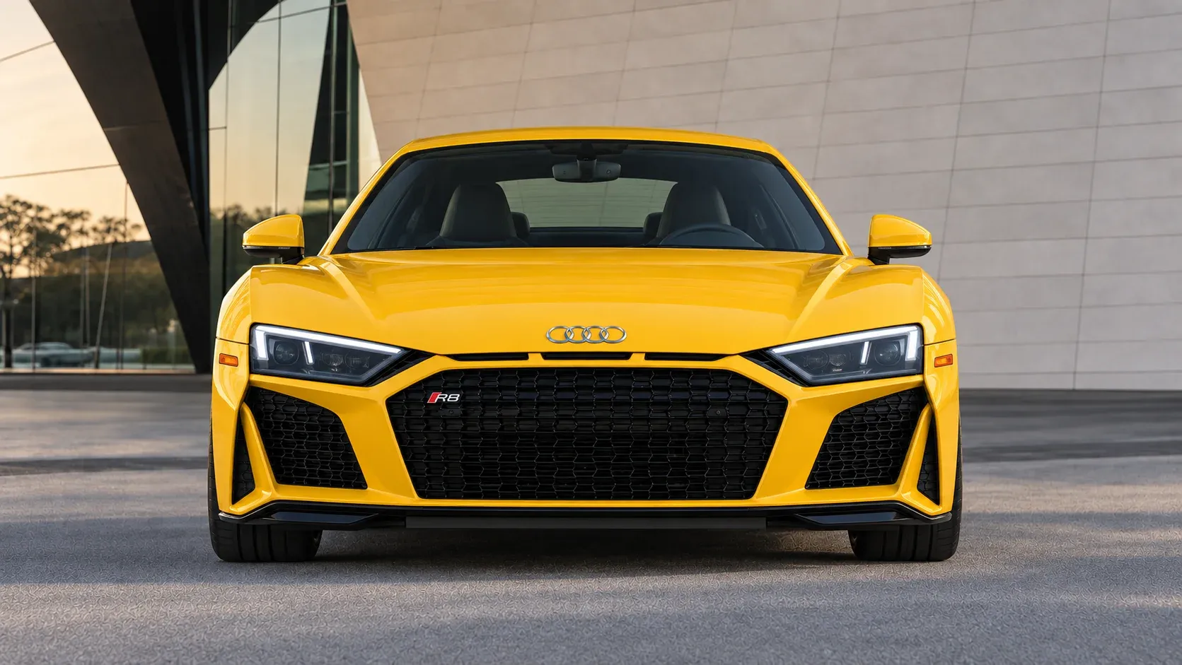 2024 Audi R8 with EW-P-MF-009 wheel, front 0 view
