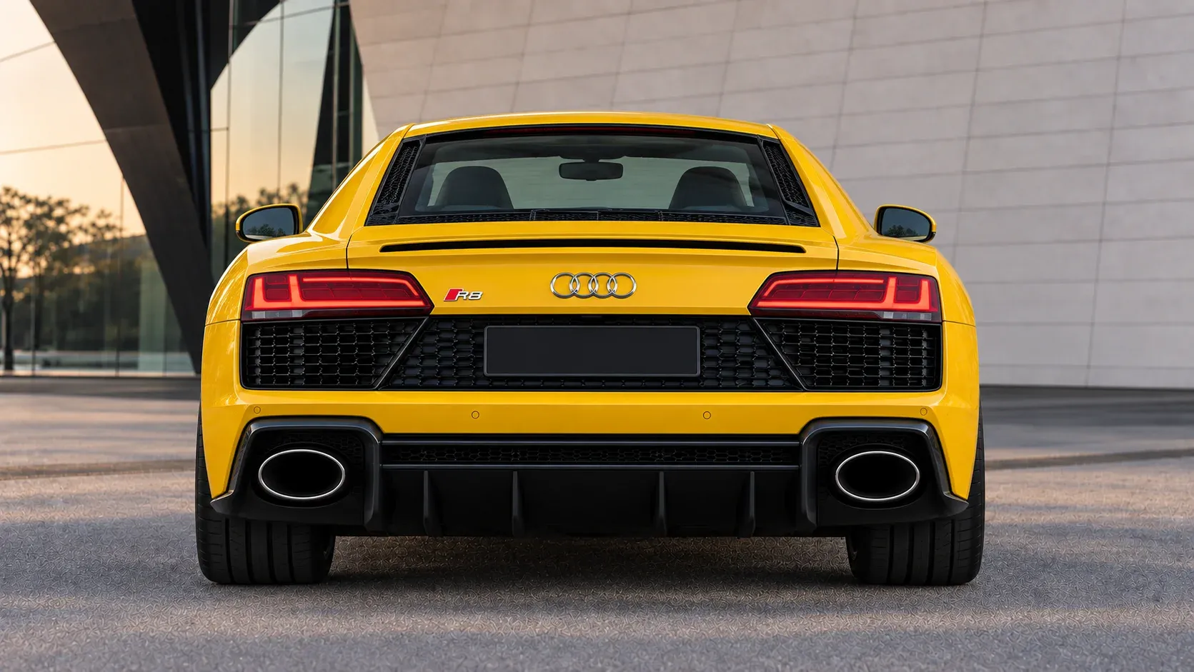 2024 Audi R8 with EW-P-MF-009 wheel, rear 0 view