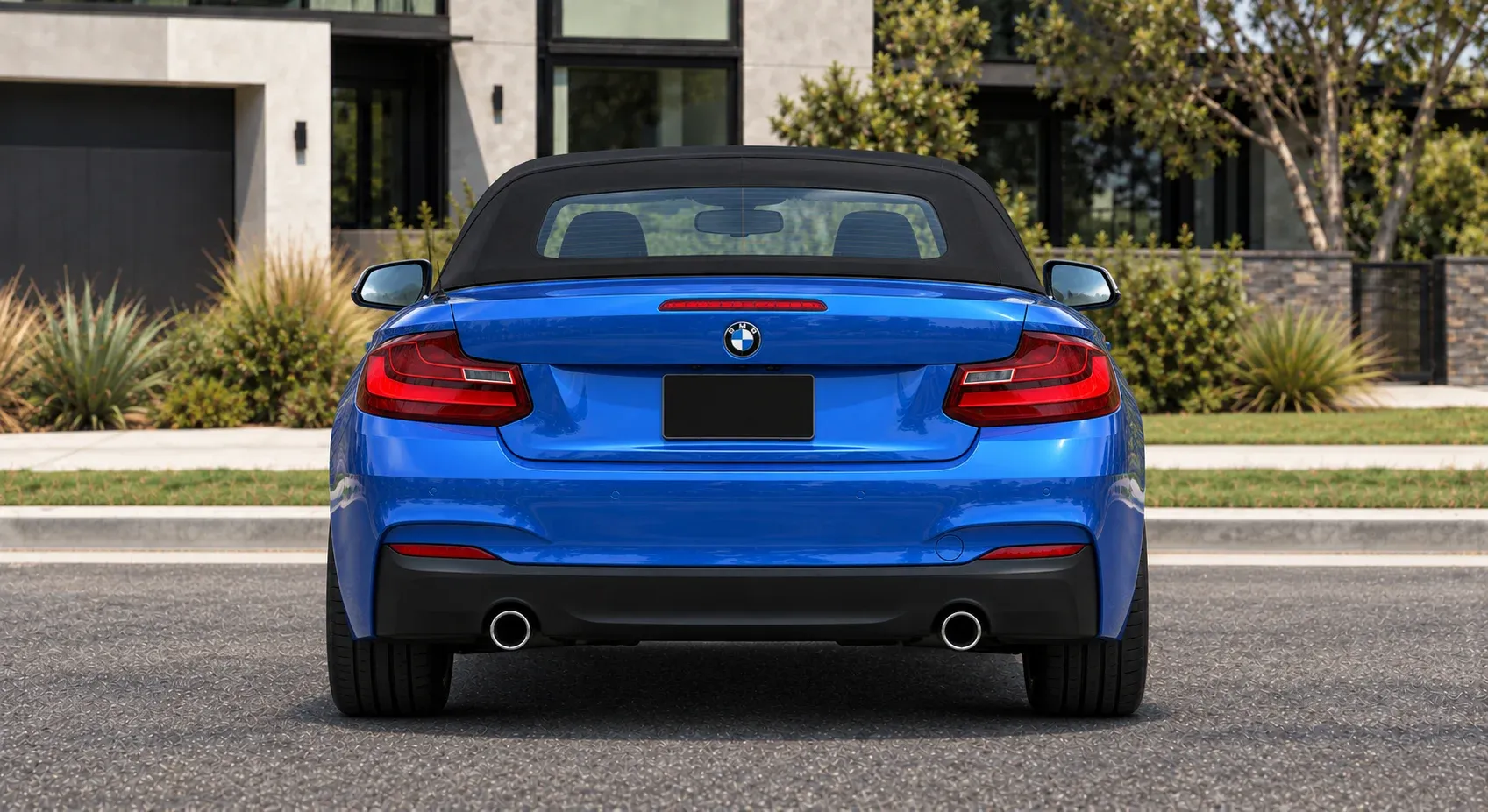 2015 BMW 2 Series with EW-P-MF-009 wheel, rear 0 view