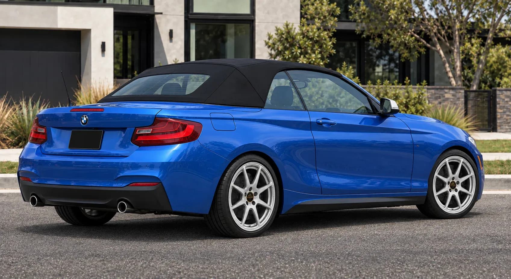 2015 BMW 2 Series with EW-P-MF-009 wheel, rear right 45 view