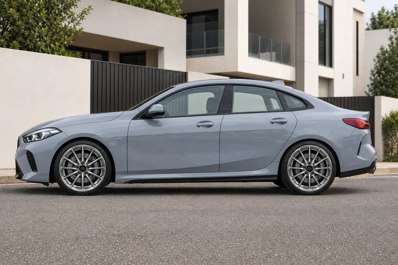 2020 BMW 2 Series with EW-P-MF-010 wheel, side profile view