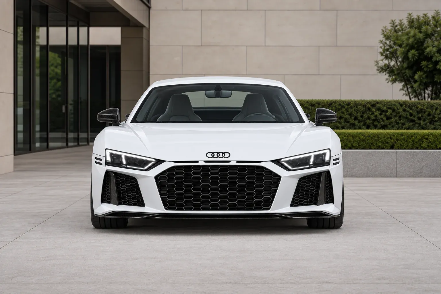 2023 Audi R8 with EW-P-MF-012 wheel, front 0 view