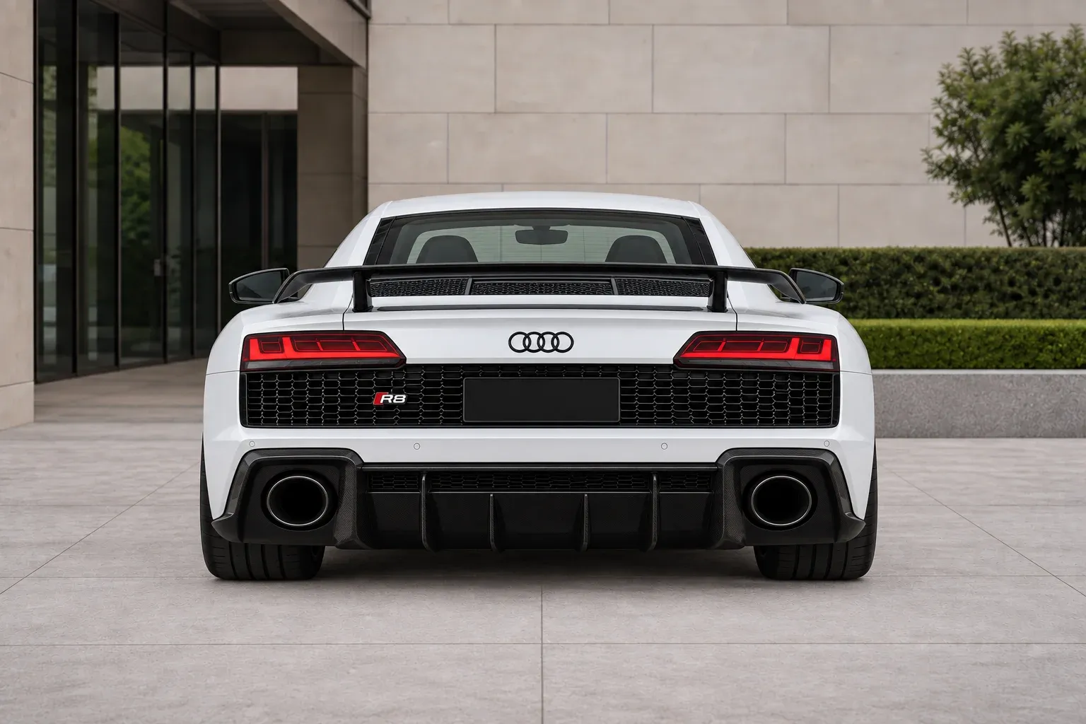 2023 Audi R8 with EW-P-MF-012 wheel, rear 0 view
