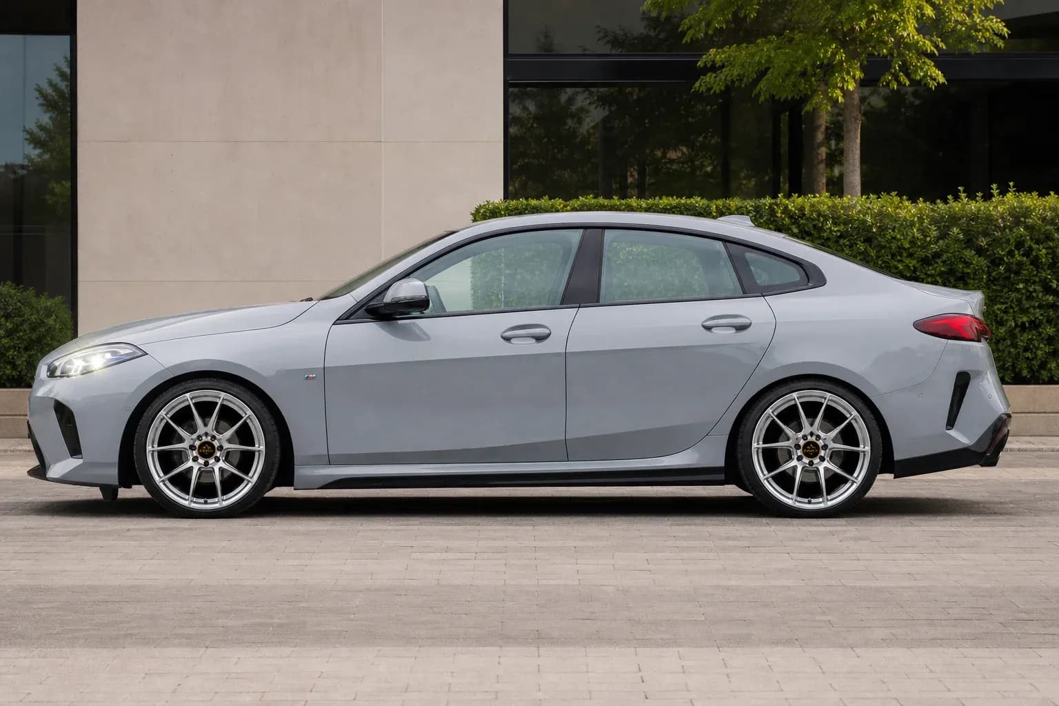 2025 BMW 2 Series with EW-P-MF-012 wheel, side profile view