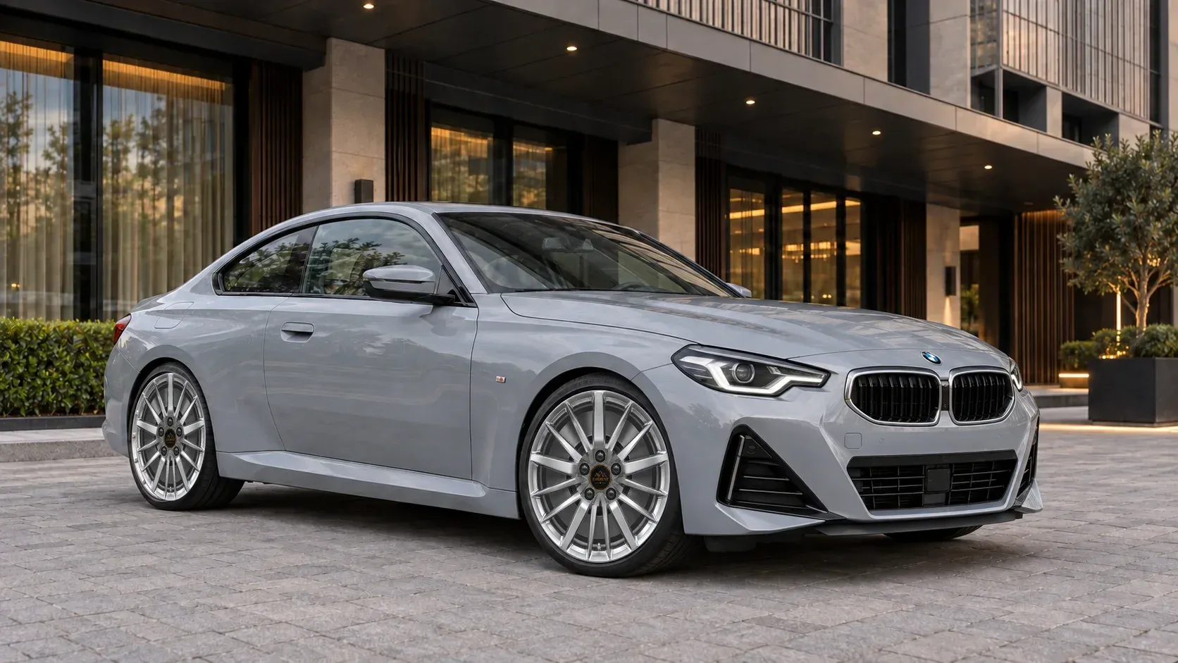 2022 BMW 2 Series with EW-P-MF-014 wheel, front right 45 view