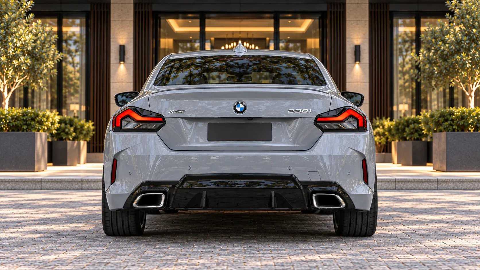 2022 BMW 2 Series with EW-P-MF-014 wheel, rear 0 view
