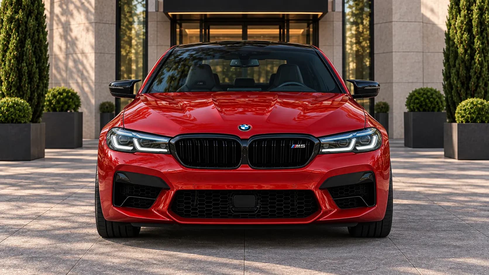 2021 BMW M5 with EW-P-MF-014 wheel, front 0 view