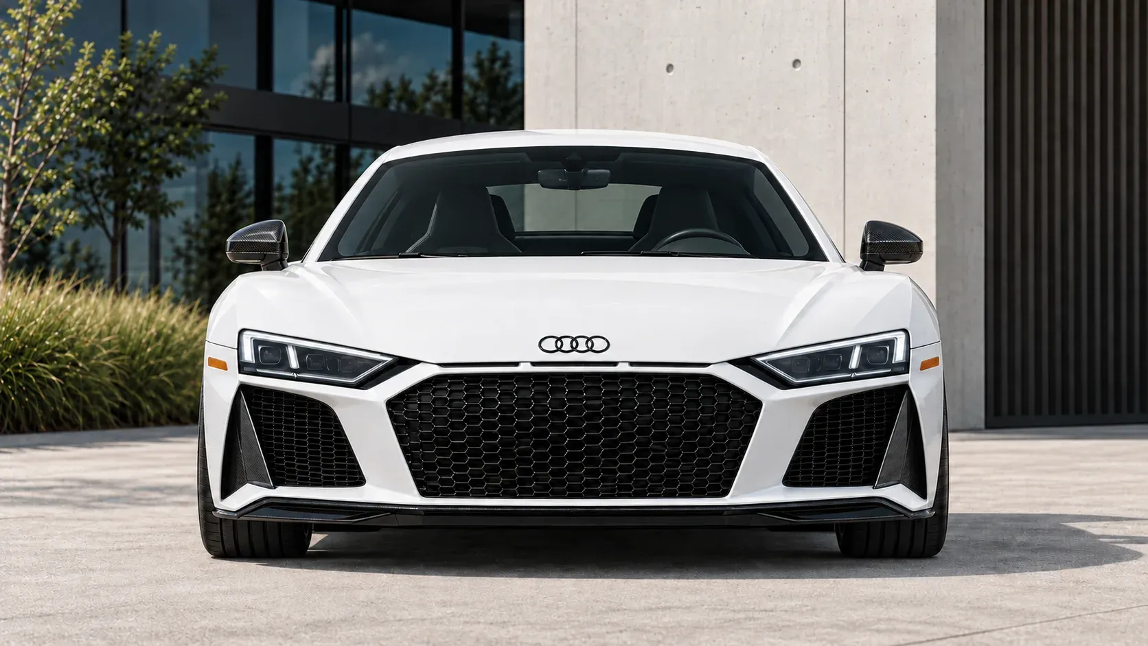 2020 Audi R8 with EW-P-MF-015 wheel, front 0 view