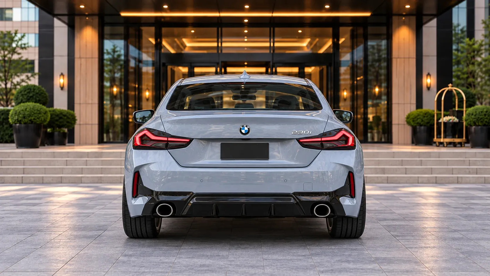 2022 BMW 2 Series with EW-P-MF-015 wheel, rear 0 view