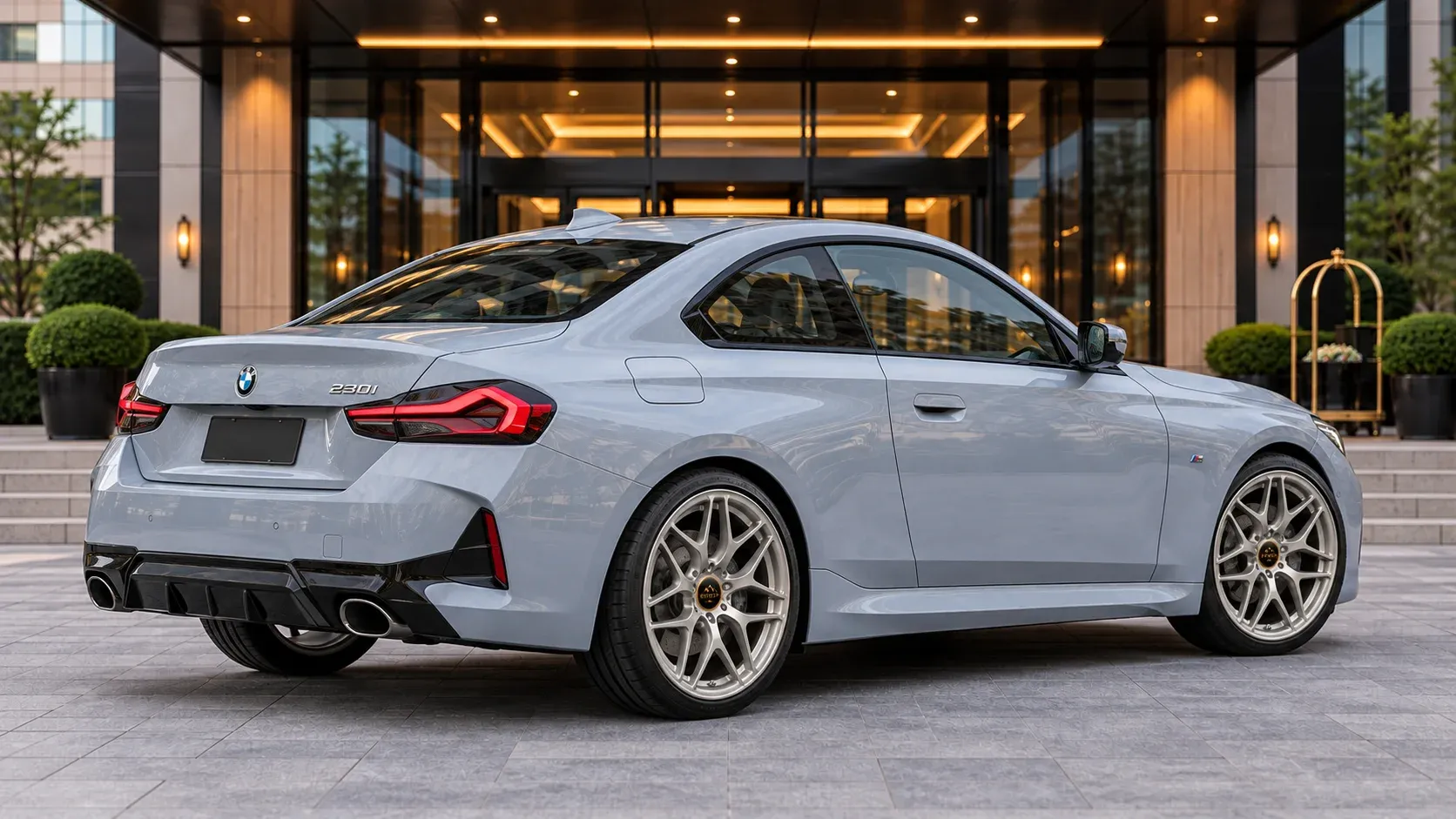 2022 BMW 2 Series with EW-P-MF-015 wheel, rear right 45 view