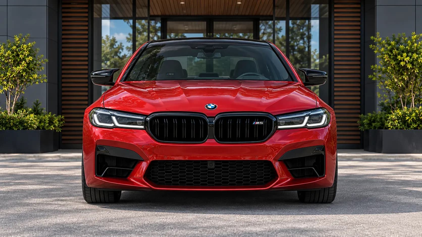 2021 BMW M5 with EW-P-MF-015 wheel, front 0 view